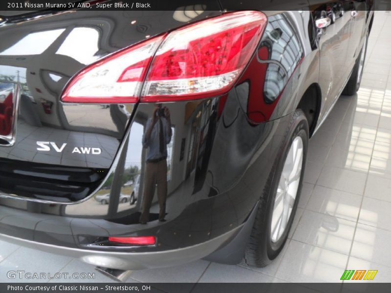 Super Black / Black 2011 Nissan Murano SV AWD