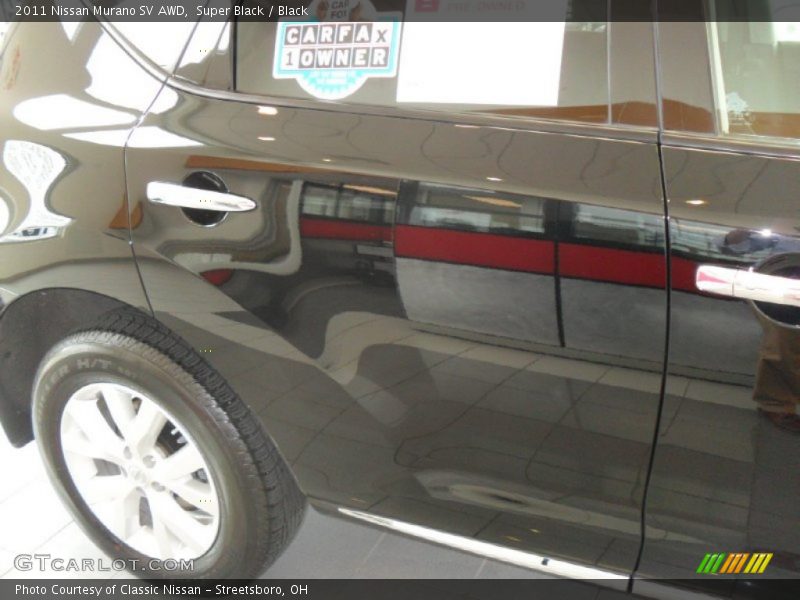 Super Black / Black 2011 Nissan Murano SV AWD