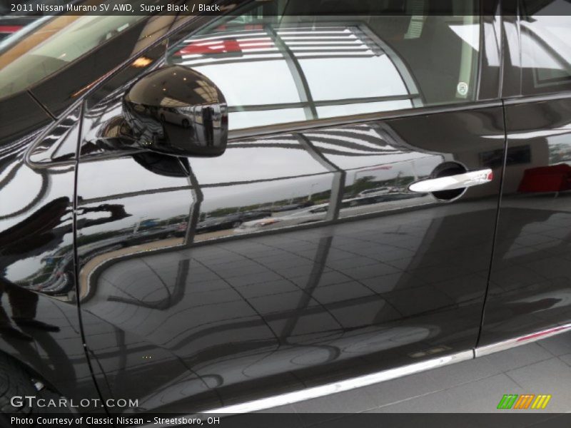 Super Black / Black 2011 Nissan Murano SV AWD