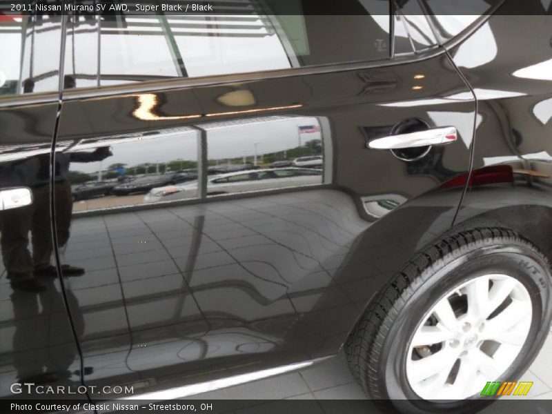 Super Black / Black 2011 Nissan Murano SV AWD