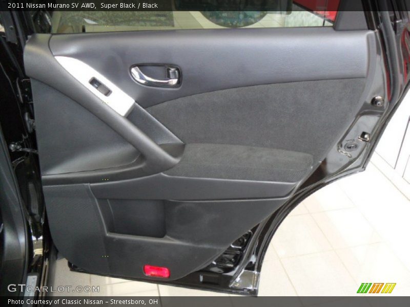 Super Black / Black 2011 Nissan Murano SV AWD