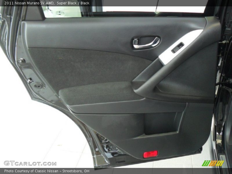 Super Black / Black 2011 Nissan Murano SV AWD