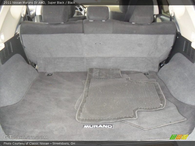 Super Black / Black 2011 Nissan Murano SV AWD