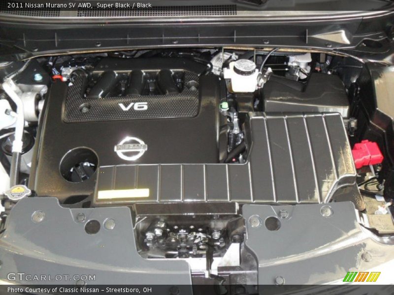 Super Black / Black 2011 Nissan Murano SV AWD
