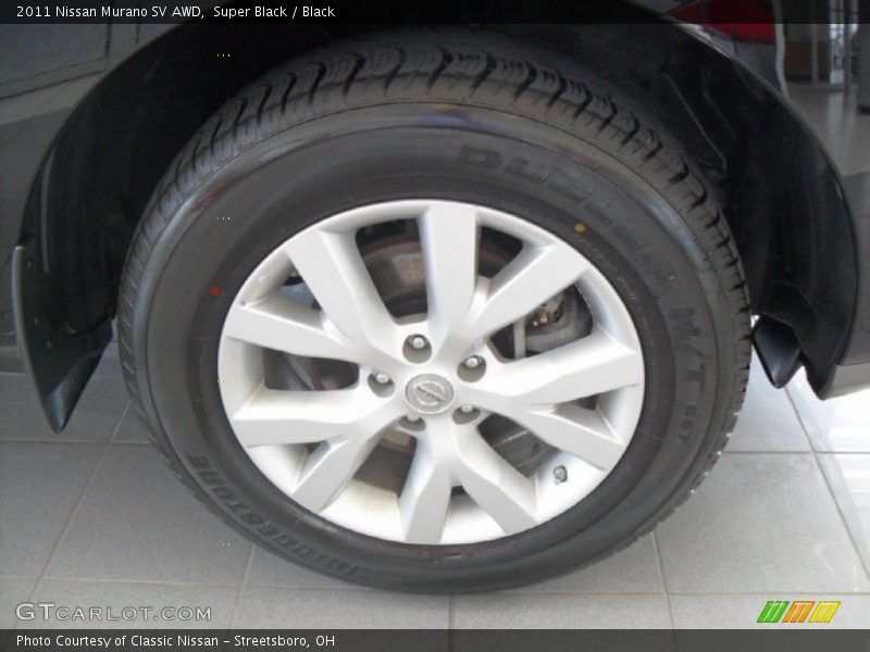 Super Black / Black 2011 Nissan Murano SV AWD