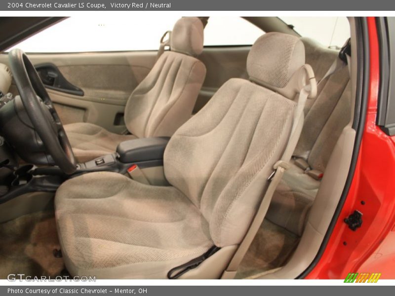 Victory Red / Neutral 2004 Chevrolet Cavalier LS Coupe