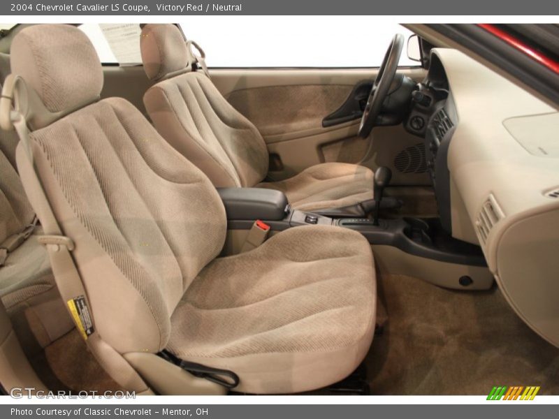 Victory Red / Neutral 2004 Chevrolet Cavalier LS Coupe