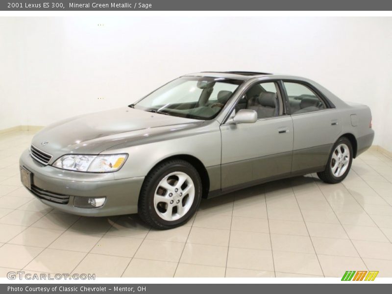Mineral Green Metallic / Sage 2001 Lexus ES 300