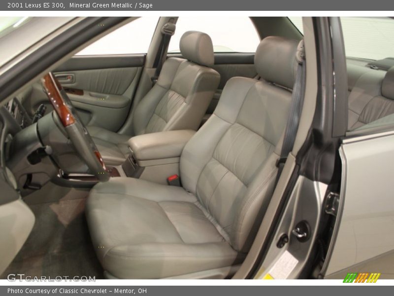 Front Seat of 2001 ES 300