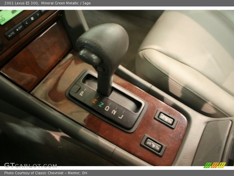 Mineral Green Metallic / Sage 2001 Lexus ES 300