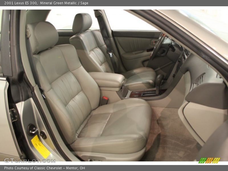 Mineral Green Metallic / Sage 2001 Lexus ES 300