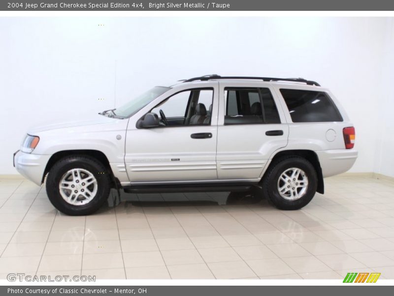 Bright Silver Metallic / Taupe 2004 Jeep Grand Cherokee Special Edition 4x4