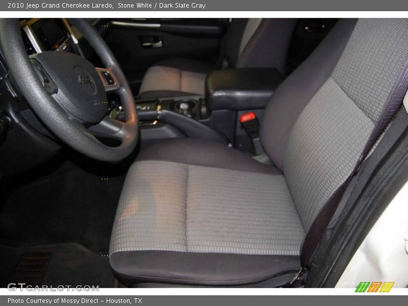 Stone White / Dark Slate Gray 2010 Jeep Grand Cherokee Laredo