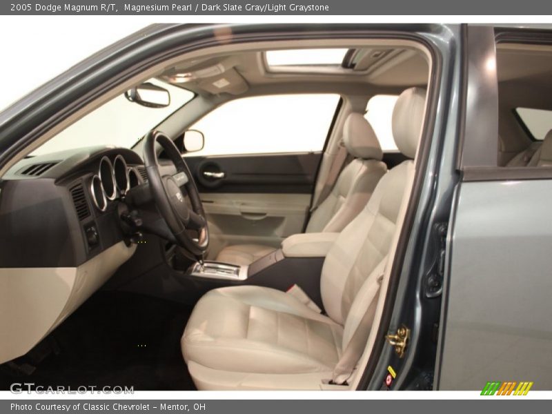 Magnesium Pearl / Dark Slate Gray/Light Graystone 2005 Dodge Magnum R/T