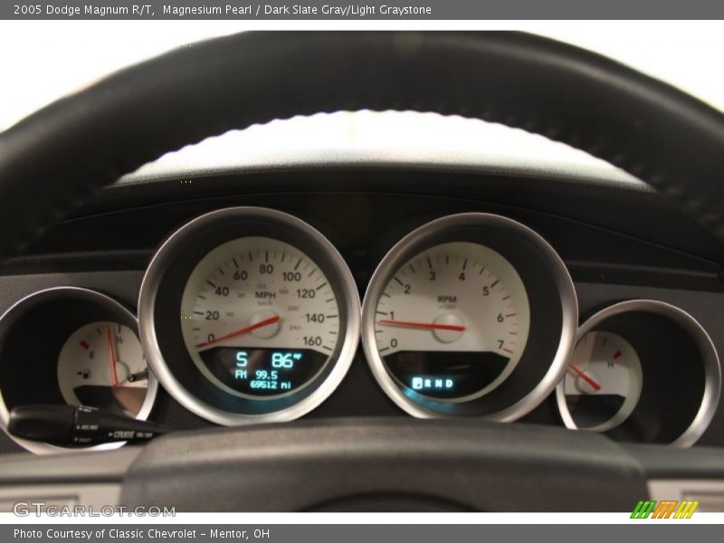 Magnesium Pearl / Dark Slate Gray/Light Graystone 2005 Dodge Magnum R/T