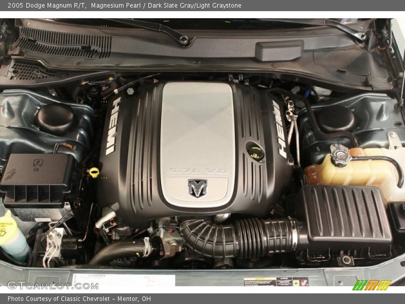 Magnesium Pearl / Dark Slate Gray/Light Graystone 2005 Dodge Magnum R/T