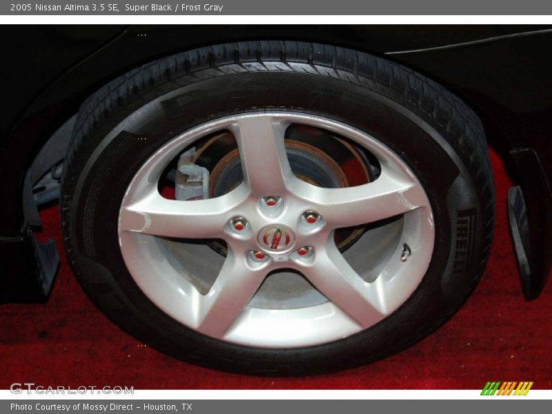 Super Black / Frost Gray 2005 Nissan Altima 3.5 SE