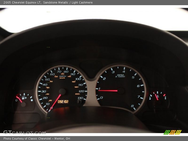 Sandstone Metallic / Light Cashmere 2005 Chevrolet Equinox LT