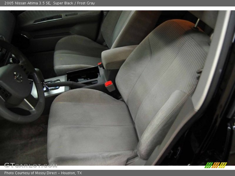 Super Black / Frost Gray 2005 Nissan Altima 3.5 SE
