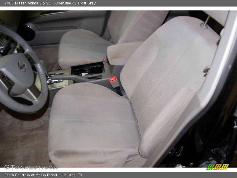 Super Black / Frost Gray 2005 Nissan Altima 3.5 SE