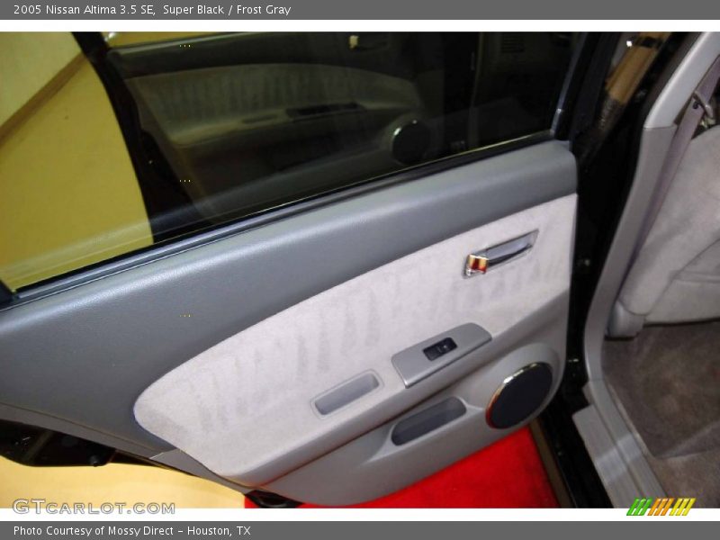 Super Black / Frost Gray 2005 Nissan Altima 3.5 SE