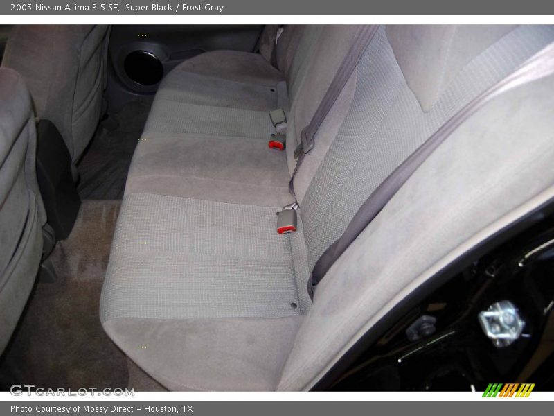 Super Black / Frost Gray 2005 Nissan Altima 3.5 SE