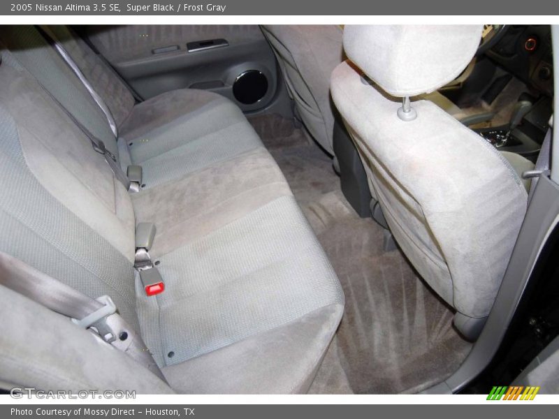 Super Black / Frost Gray 2005 Nissan Altima 3.5 SE