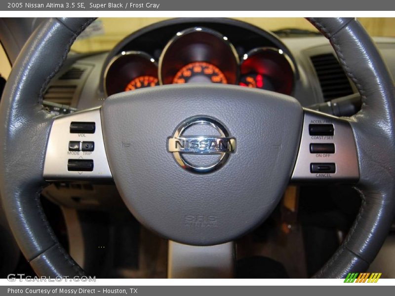 Super Black / Frost Gray 2005 Nissan Altima 3.5 SE
