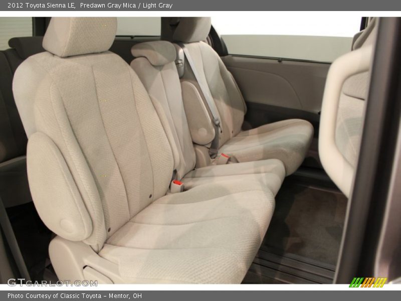 Predawn Gray Mica / Light Gray 2012 Toyota Sienna LE