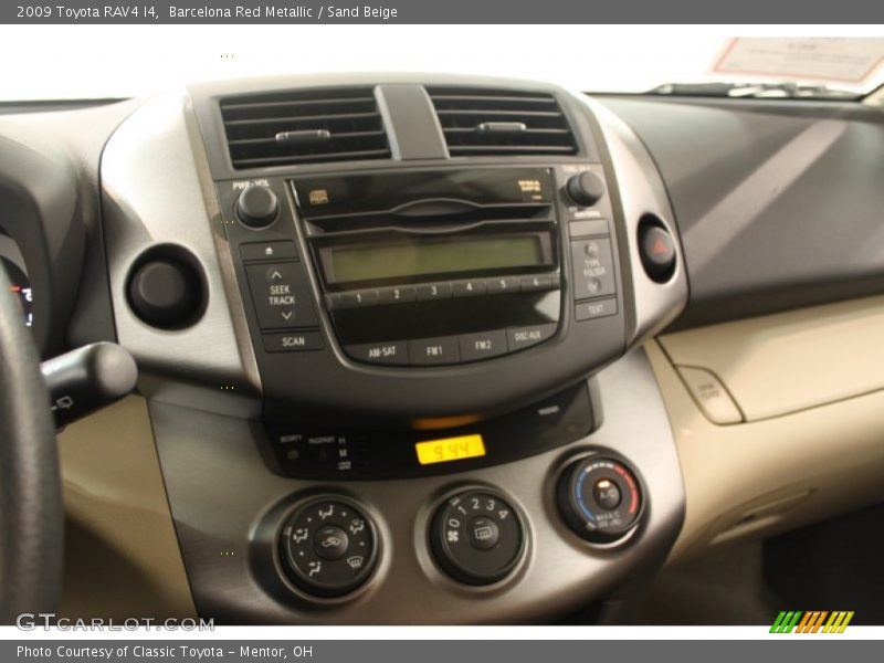 Barcelona Red Metallic / Sand Beige 2009 Toyota RAV4 I4