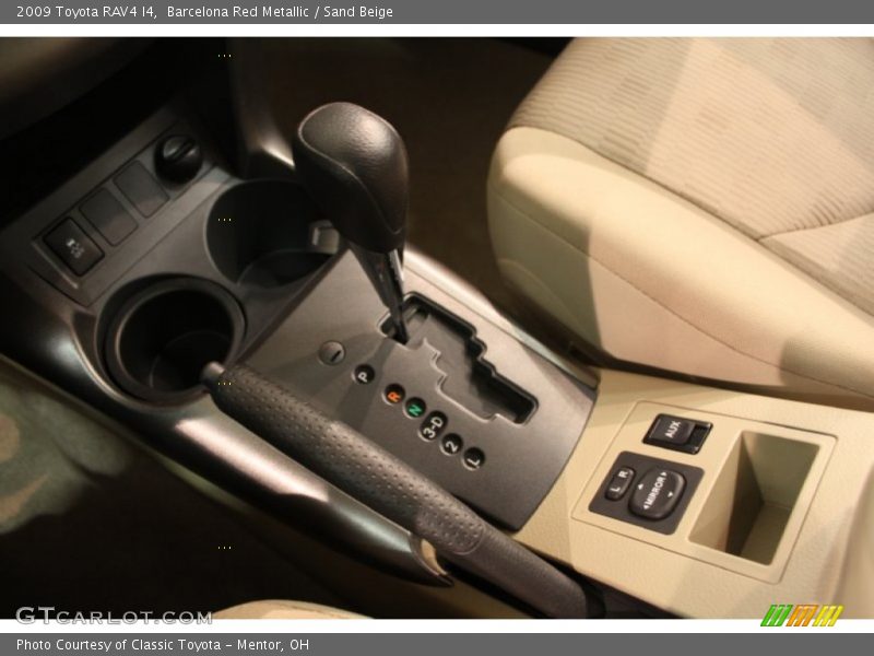 Barcelona Red Metallic / Sand Beige 2009 Toyota RAV4 I4