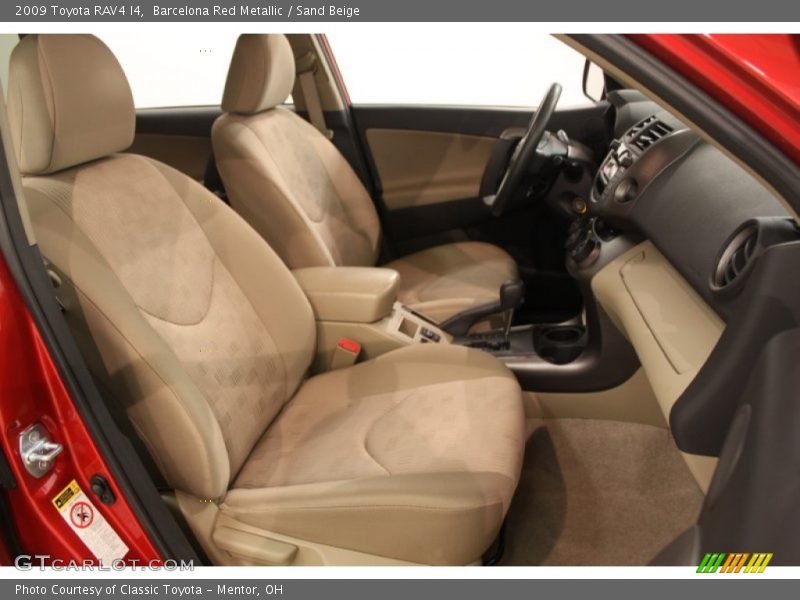 Barcelona Red Metallic / Sand Beige 2009 Toyota RAV4 I4