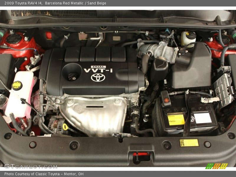 Barcelona Red Metallic / Sand Beige 2009 Toyota RAV4 I4