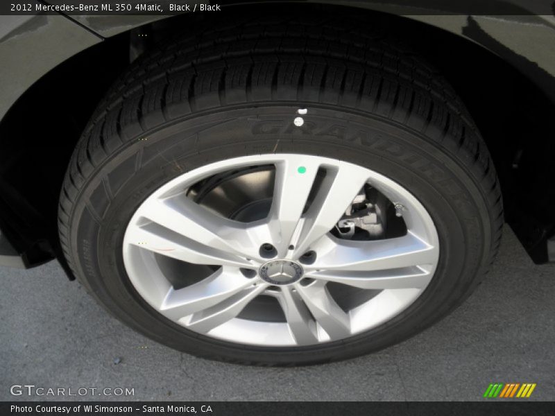Black / Black 2012 Mercedes-Benz ML 350 4Matic