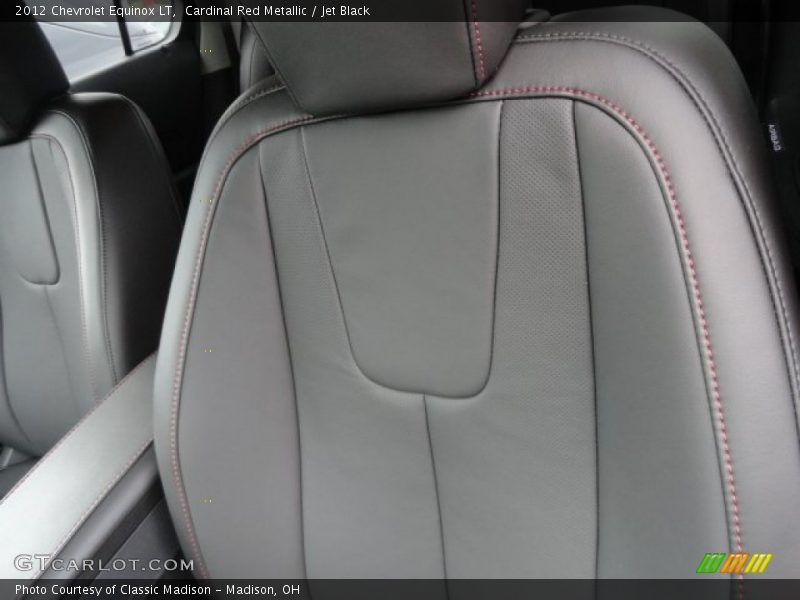 Cardinal Red Metallic / Jet Black 2012 Chevrolet Equinox LT