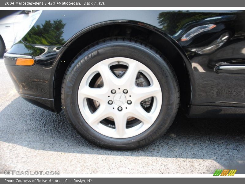 Black / Java 2004 Mercedes-Benz S 430 4Matic Sedan