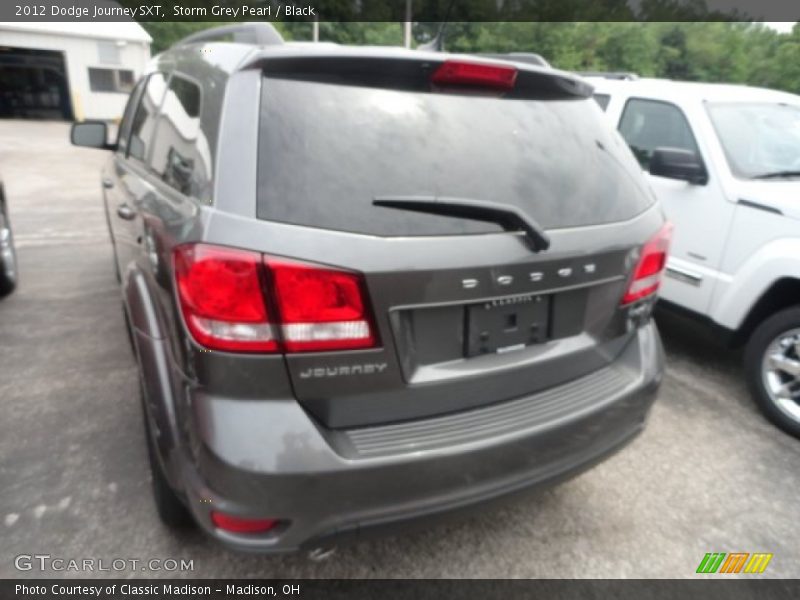 Storm Grey Pearl / Black 2012 Dodge Journey SXT