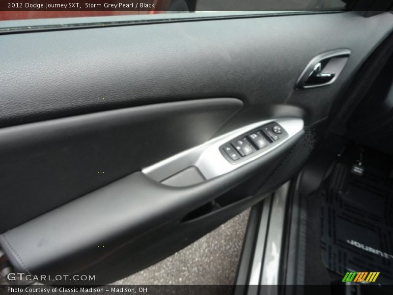 Storm Grey Pearl / Black 2012 Dodge Journey SXT
