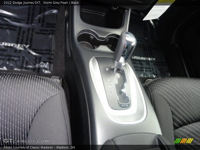 Storm Grey Pearl / Black 2012 Dodge Journey SXT