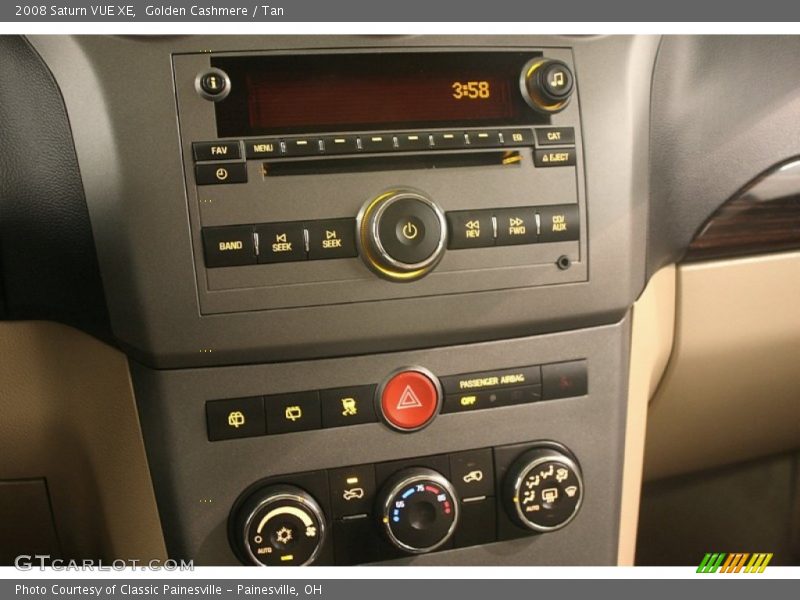 Golden Cashmere / Tan 2008 Saturn VUE XE