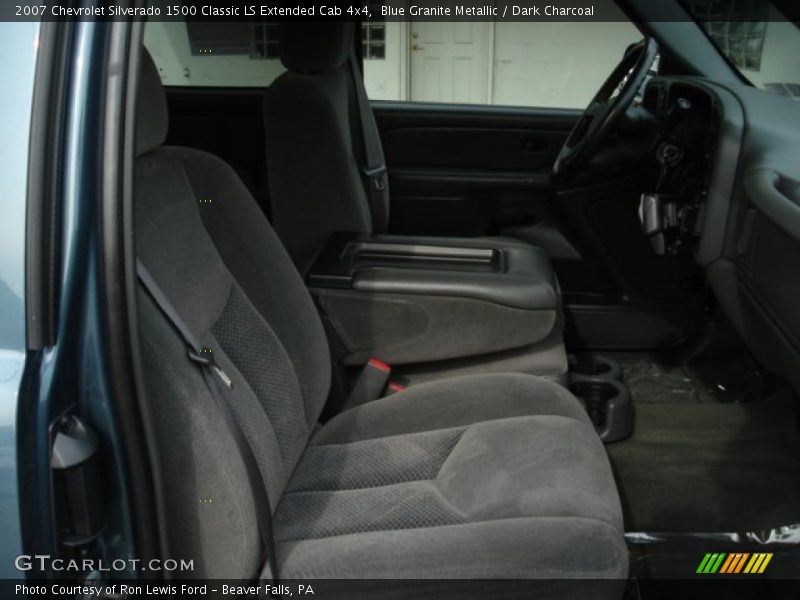Blue Granite Metallic / Dark Charcoal 2007 Chevrolet Silverado 1500 Classic LS Extended Cab 4x4