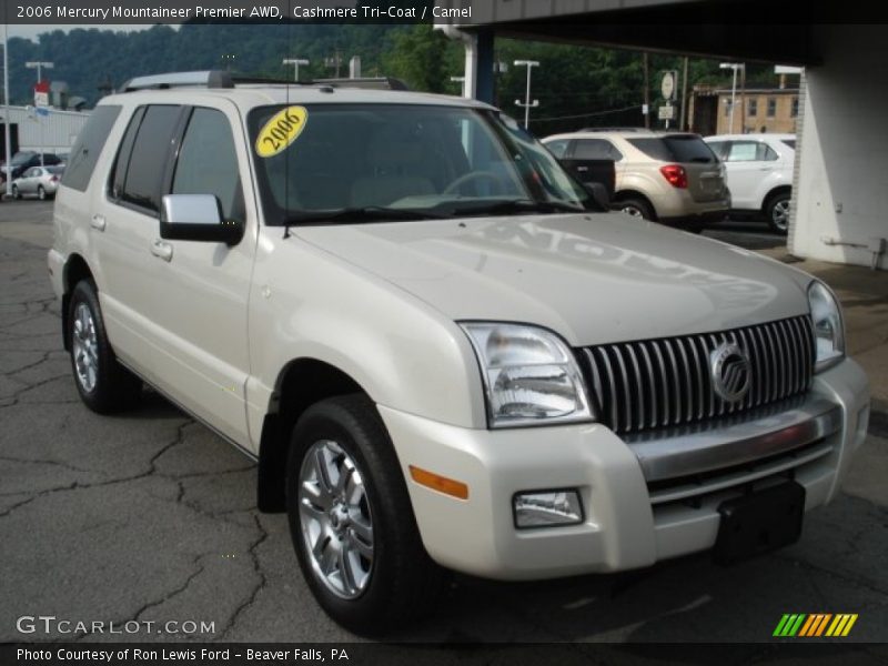 Cashmere Tri-Coat / Camel 2006 Mercury Mountaineer Premier AWD
