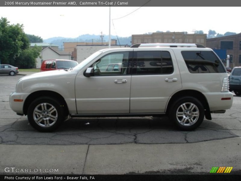 Cashmere Tri-Coat / Camel 2006 Mercury Mountaineer Premier AWD