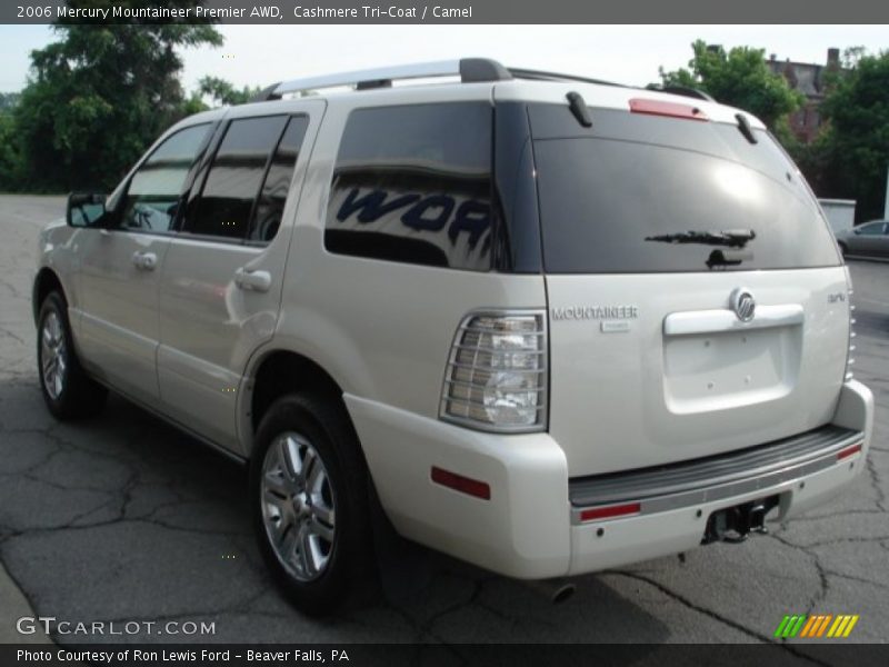Cashmere Tri-Coat / Camel 2006 Mercury Mountaineer Premier AWD