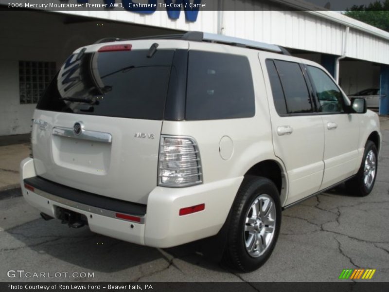 Cashmere Tri-Coat / Camel 2006 Mercury Mountaineer Premier AWD