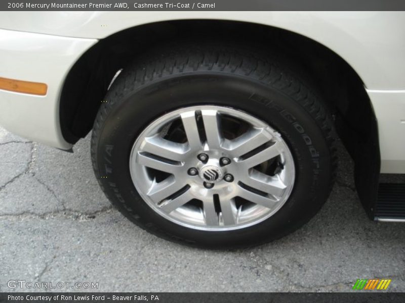Cashmere Tri-Coat / Camel 2006 Mercury Mountaineer Premier AWD
