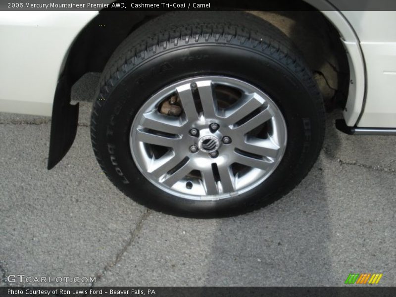 Cashmere Tri-Coat / Camel 2006 Mercury Mountaineer Premier AWD