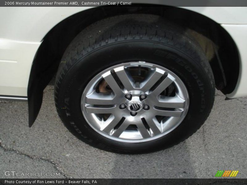Cashmere Tri-Coat / Camel 2006 Mercury Mountaineer Premier AWD