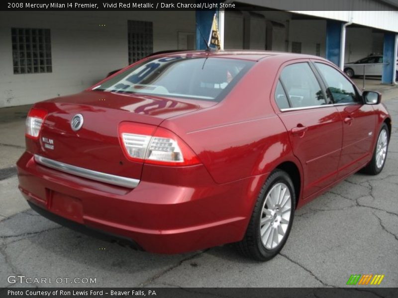  2008 Milan I4 Premier Vivid Red Metallic