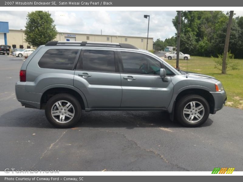 Satin Meisai Gray Pearl / Black 2007 Mitsubishi Endeavor SE
